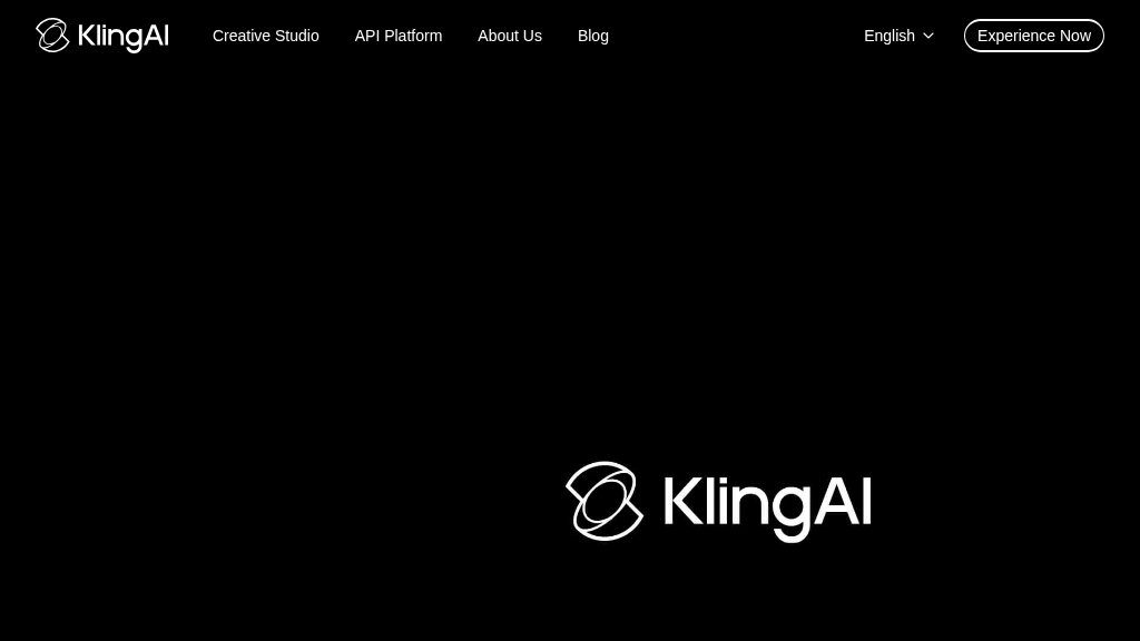 Screenshot of Explore Creative AI Solutions with Kling AI's Generative Tools